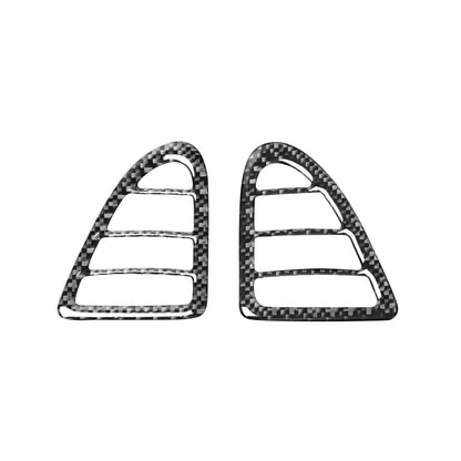 2 PCS Car Carbon Fiber Left and Right Air Outlet Decorative Sticker for Mazda RX8 2004-2008, Left and Right Drive Universal -  by buy2fix | Online Shopping UK | buy2fix