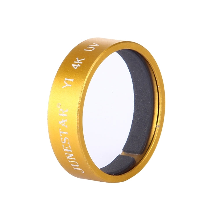 JUNESTAR for Xiaomi Xiaoyi Yi II 4K Sport Action Camera Proffesional UV Filter(Gold) - Lens Filter by JSR | Online Shopping UK | buy2fix