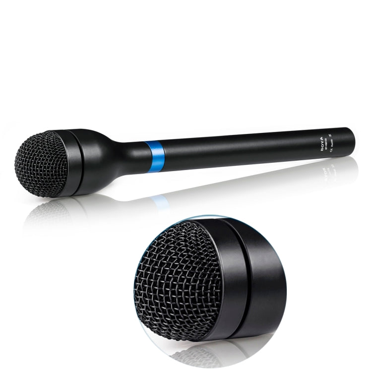 BOYA BY-HM100 Omni-Directional Handheld Dynamic Microphone with XLR Connector - Camera Microphone by BOYA | Online Shopping UK | buy2fix