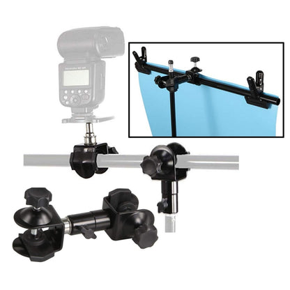 C-Type 2 in 1 Camera Umbrella Holder Clip Clamp Bracket Support for Tripod Light Stand Outdoor Photography - Camera Accessories by buy2fix | Online Shopping UK | buy2fix