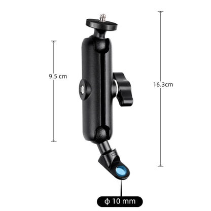 9.0cm Connecting Rod 20mm Ball Head Motorcycle Rearview Mirror Screw Hole Fixed Mount Holder with Tripod Adapter & Screw for GoPro Hero11 Black / HERO10 Black /9 Black /8 Black /7 /6 /5 /5 Session /4  ... 1, DJI Osmo Action and Other Action Cameras(Black) - DJI & GoPro Accessories by buy2fix | Online Shopping UK | buy2fix