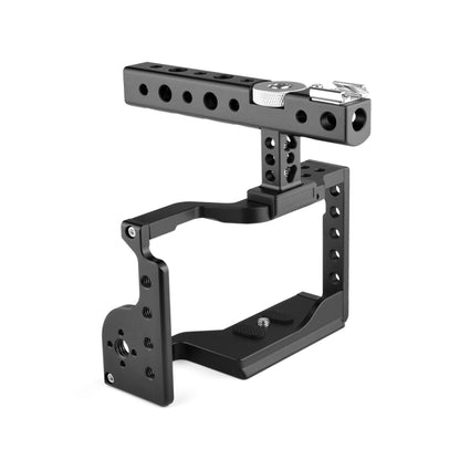 YELANGU C17 YLG0913A Video Camera Cage Stabilizer with Handle for Sony A6600 (Black) - Camera Cage by YELANGU | Online Shopping UK | buy2fix