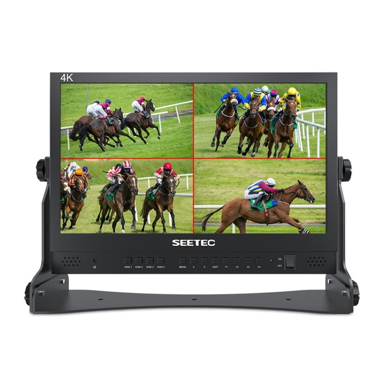 SEETEC ATEM156 1920x1080 15.6 inch IPS Screen HDMI 4K HD Live Broadcast Camera Field Monitor, Support Four Screen Split - On-camera Monitors by SEETEC | Online Shopping UK | buy2fix