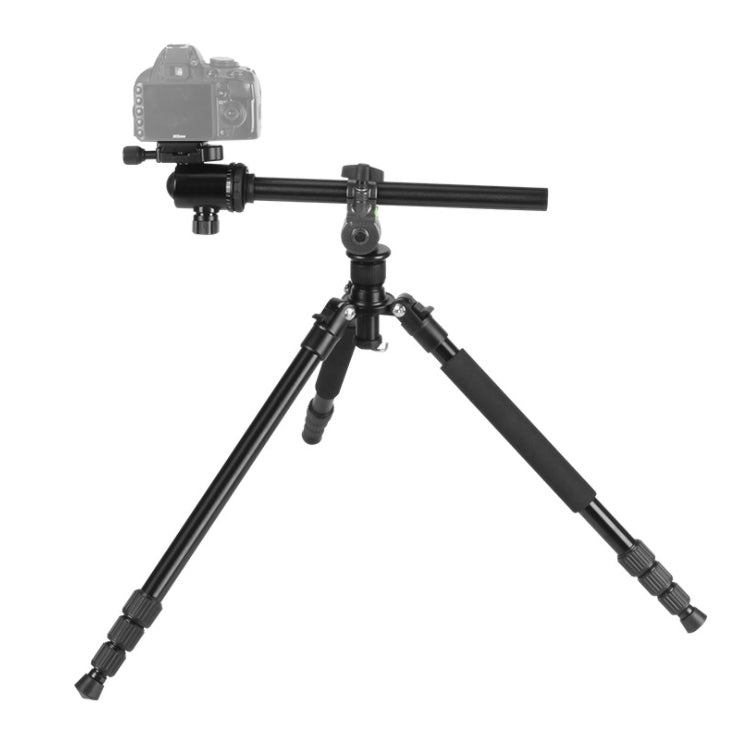 TRIOPO Oubao TA330 Horizontal Arm Tripod Mount Quick Release Center Column Boom Bracket with Tripod Ball-Head - Tripods by TRIOPO | Online Shopping UK | buy2fix