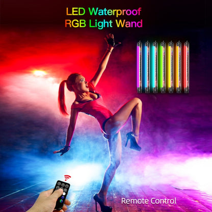 LUXCeO P7RGB Colorful Photo LED Stick Video Light APP Control Adjustable Color Temperature Waterproof Handheld LED Fill Light with Remote Control - Camera Accessories by LUXCeO | Online Shopping UK | buy2fix