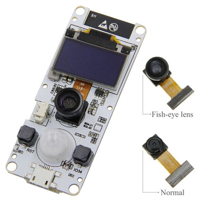 TTGO OV2640 Standard Extended Single Lens Camera Module for T-Camera Plus ESP32-DOWDQ6 8MB SPRAM - Module by TTGO | Online Shopping UK | buy2fix