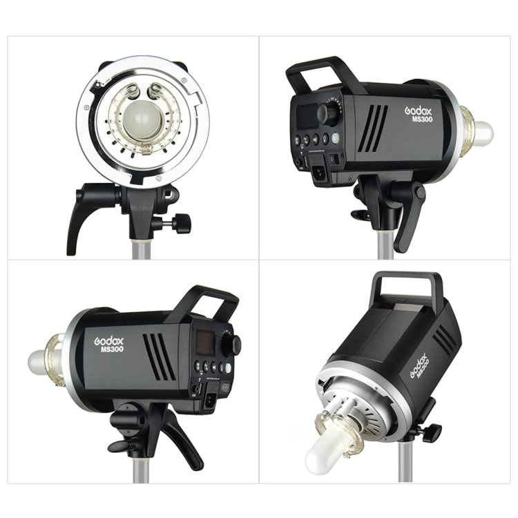 Godox MS300 Studio Flash Light 300Ws Bowens Mount Studio Speedlight(UK Plug) - Camera Accessories by Godox | Online Shopping UK | buy2fix