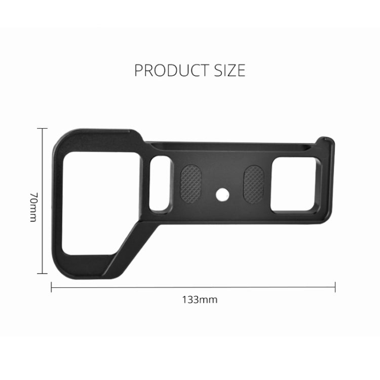 YELANGU CL8 Camera Expansion Board Base L Plate for Sony ILCE-9M2 / A9 II  / ILCE-7RM4 / A7R IV(Black) - L-Bracket by YELANGU | Online Shopping UK | buy2fix