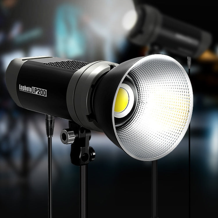 Lophoto LP-200 200W Continuous Light LED Studio Video Fill Light(EU Plug) - Shoe Mount Flashes by TRIOPO | Online Shopping UK | buy2fix