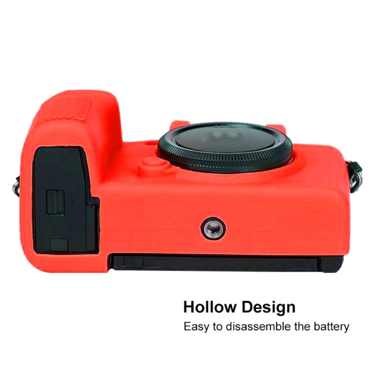 Soft Silicone Protective Case for FUJIFILM X-S10(Red) - Camera Accessories by buy2fix | Online Shopping UK | buy2fix