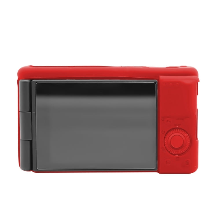 Soft Silicone Protective Case for Sony ZV-1 (Red) - Camera Accessories by buy2fix | Online Shopping UK | buy2fix