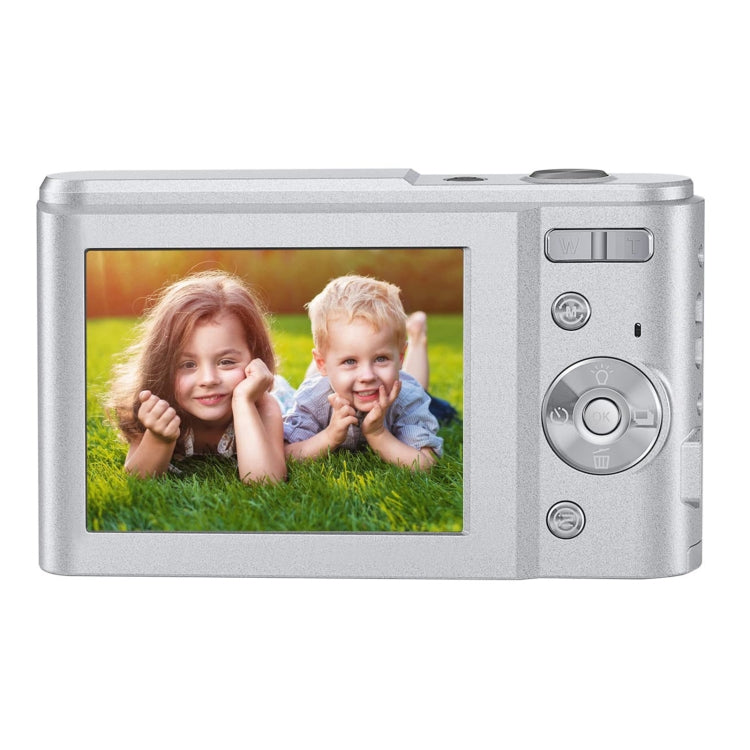 DC311 2.4 inch 36MP 16X Zoom 2.7K Full HD Digital Camera Children Card Camera, AU Plug (Silver) - Consumer Electronics by buy2fix | Online Shopping UK | buy2fix