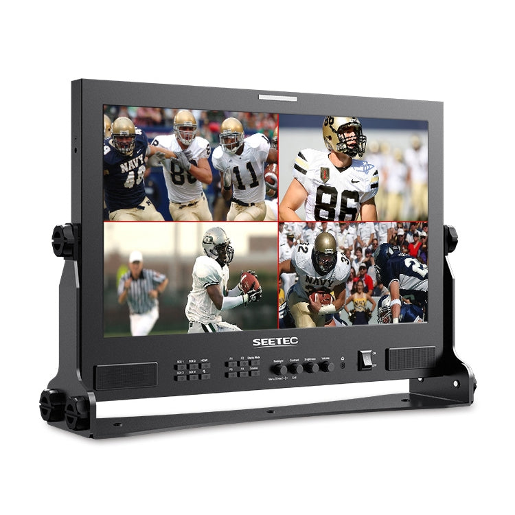 SEETEC ATEM173S 17.3 inch 3G-SDI HDMI Full HD 1920x1080 Multi-camera Broadcast Monitor(EU Plug) - On-camera Monitors by SEETEC | Online Shopping UK | buy2fix