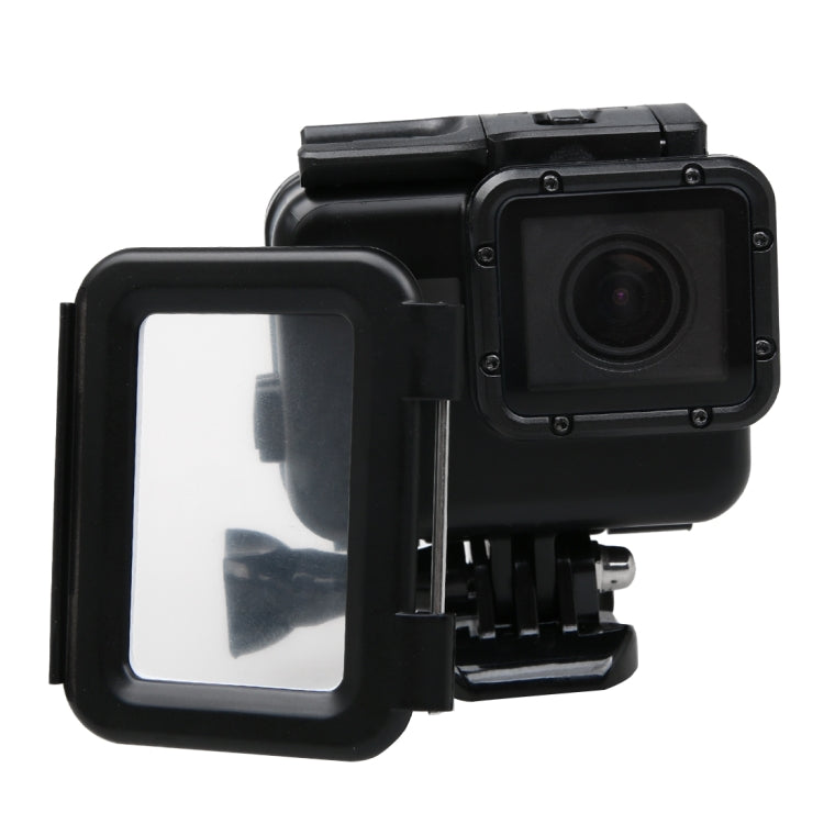 2 in 1 for GoPro HERO6 /5 Touch Screen Back Cover + 45m Waterproof Housing Protective Case(Need to Disassemble Lens When Installed) with Buckle Basic Mount & Lead Screw(Black) - DJI & GoPro Accessories by buy2fix | Online Shopping UK | buy2fix
