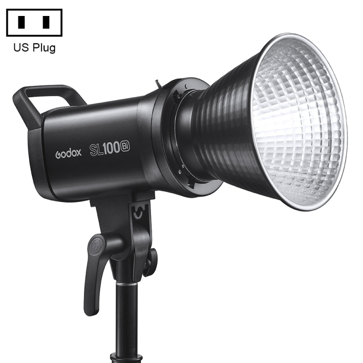 Godox SL100BI 100W 2800-6500K LED Light Studio Continuous Photo Video Light(US Plug) - Shoe Mount Flashes by Godox | Online Shopping UK | buy2fix