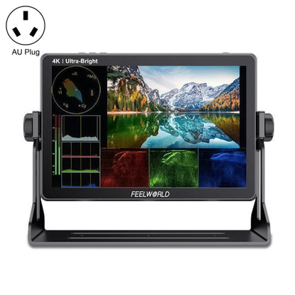 FEELWORLD LUT11S 10.1 inch Ultra High Bright 2000nit Touch Screen DSLR Camera Field Monitor, 3G-SDI 4K HDMI Input Output 1920 x 1200 IPS Panel(AU Plug) - On-camera Monitors by FEELWORLD | Online Shopping UK | buy2fix