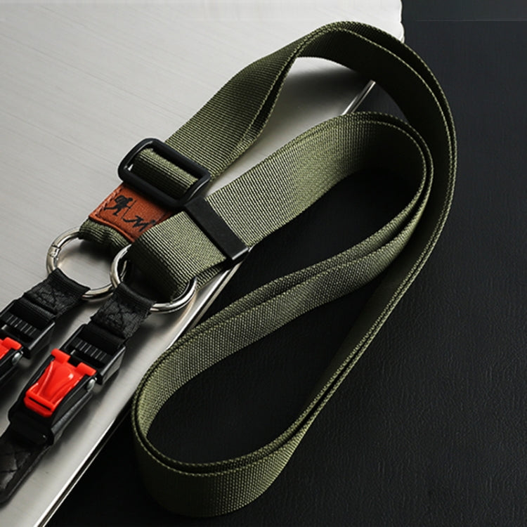 XJ03 Camera Shoulder Hanging Neck Strap(Dark Green) - Camera Accessories by buy2fix | Online Shopping UK | buy2fix