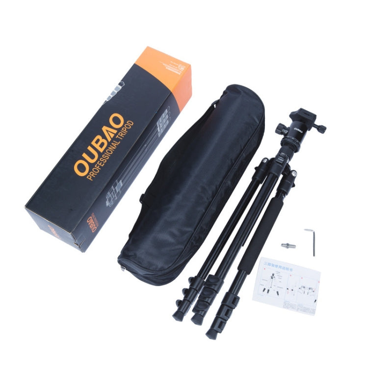 TRIOPO Oubao A-308S Adjustable Portable  Aluminum Alloy Tripod with Ball Head for SLR Camera - Tripods by TRIOPO | Online Shopping UK | buy2fix