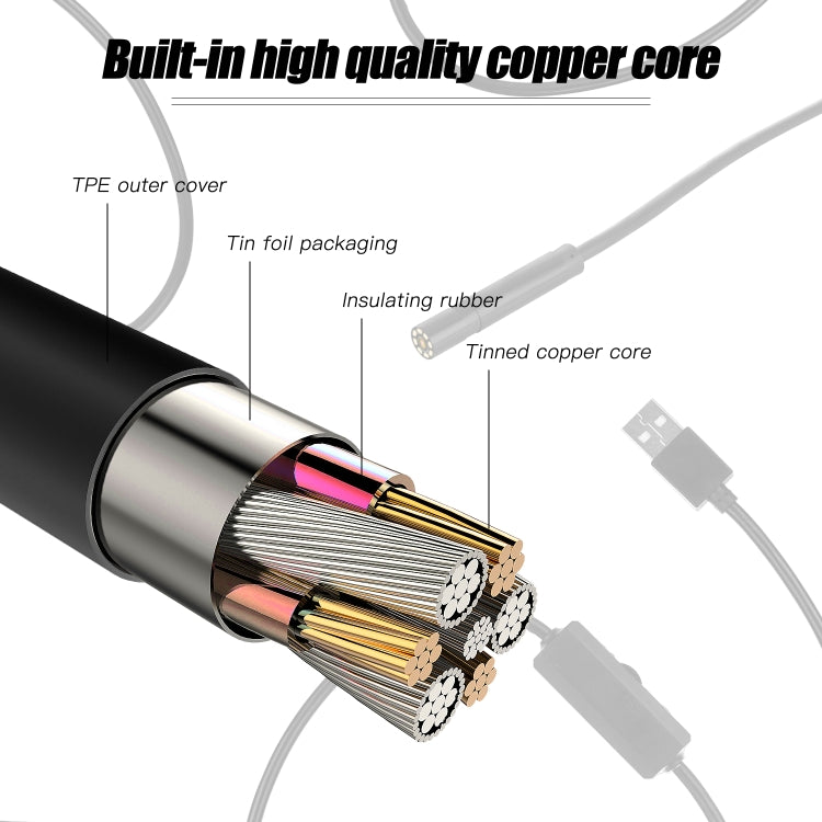 P20 4.3 Inch Screen Display HD1080P Inspection Endoscope with 8 LEDs, Length: 2m, Lens Diameter: 8mm, Hard Line -  by buy2fix | Online Shopping UK | buy2fix