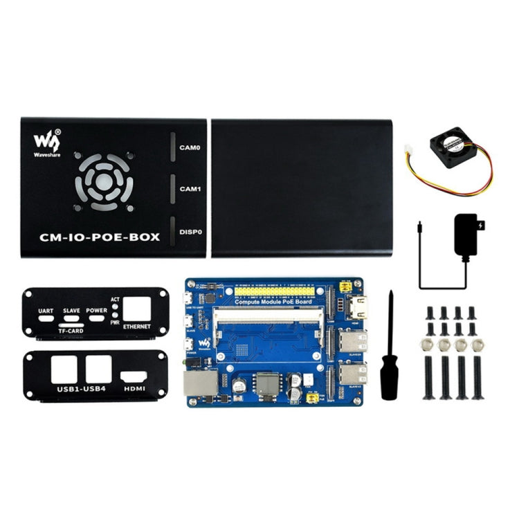 Waveshare Mini-Computer for Raspberry Pi CM(EU Plug) - Consumer Electronics by buy2fix | Online Shopping UK | buy2fix