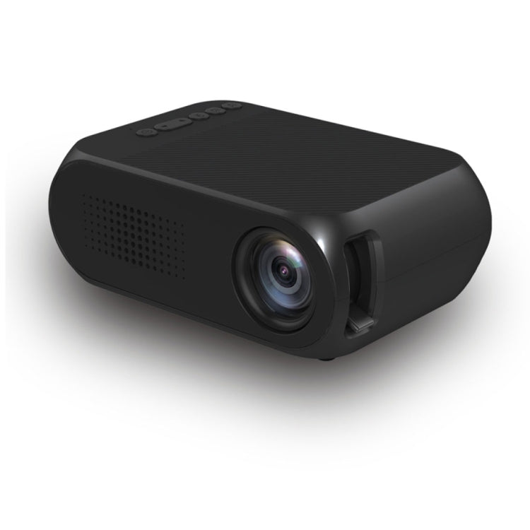 YG320 320*240 Mini LED Projector Home Theater, Support HDMI & AV & SD & USB(Black) - Mini Projector by buy2fix | Online Shopping UK | buy2fix