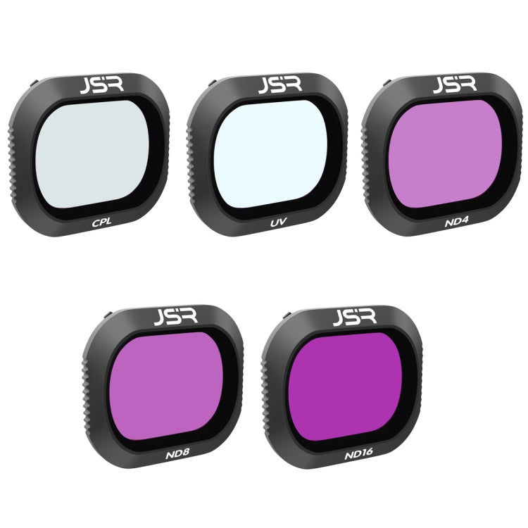 JSR Drone 5 in 1 UV+CPL+ND4+ND8+ND16 Lens Filter for DJI MAVIC 2 Pro - Lens Filter by JSR | Online Shopping UK | buy2fix