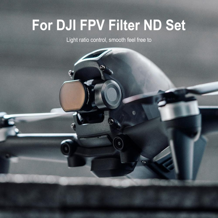 PGYTECH 3 PCS ND4+ND8+ND16 Drone Lens Filter for DJI FPV - Lens Accessories by PGYTECH | Online Shopping UK | buy2fix