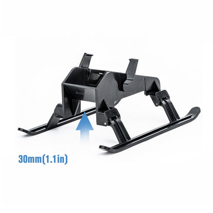 STARTRC 1109399  Folding Heightened Quick Release Landing Gear Holder for DJI FPV(Black) - DJI & GoPro Accessories by STARTRC | Online Shopping UK | buy2fix