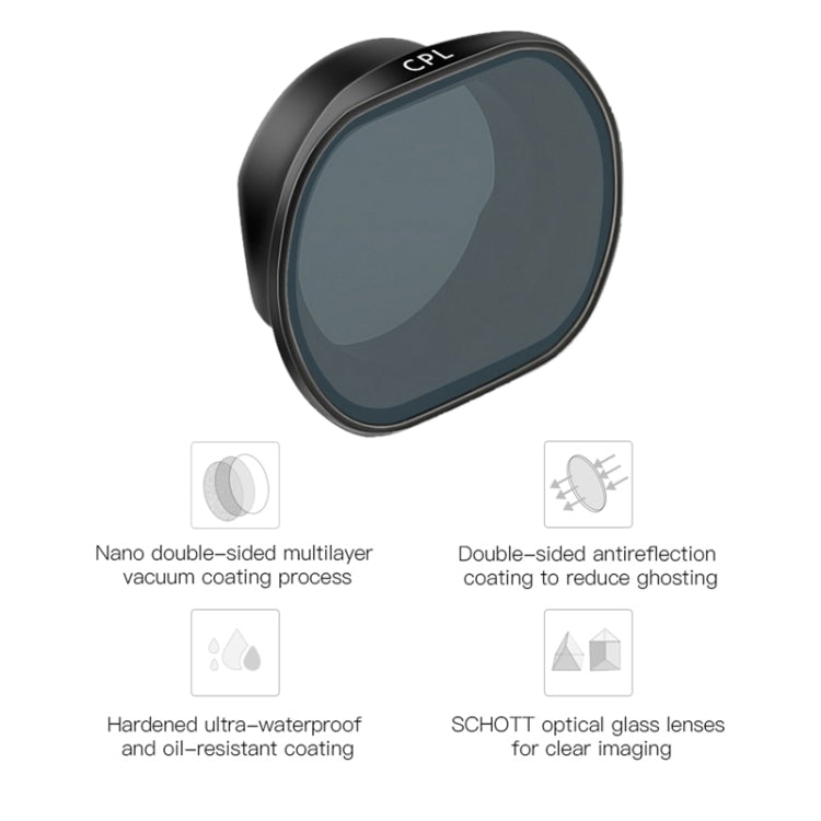 RCSTQ CPL Drone Lens Filter for DJI FPV - DJI & GoPro Accessories by RCSTQ | Online Shopping UK | buy2fix