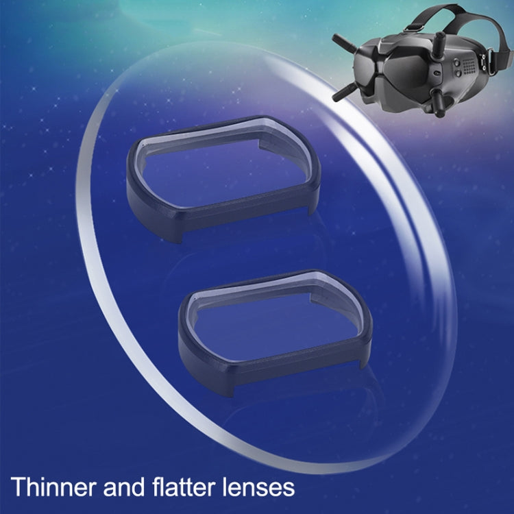 RCSTQ 2 PCS 350 Degree Myopia Glasses Lens Vision Correction Aspherical Lens for DJI FPV Goggles V2 - DJI & GoPro Accessories by RCSTQ | Online Shopping UK | buy2fix