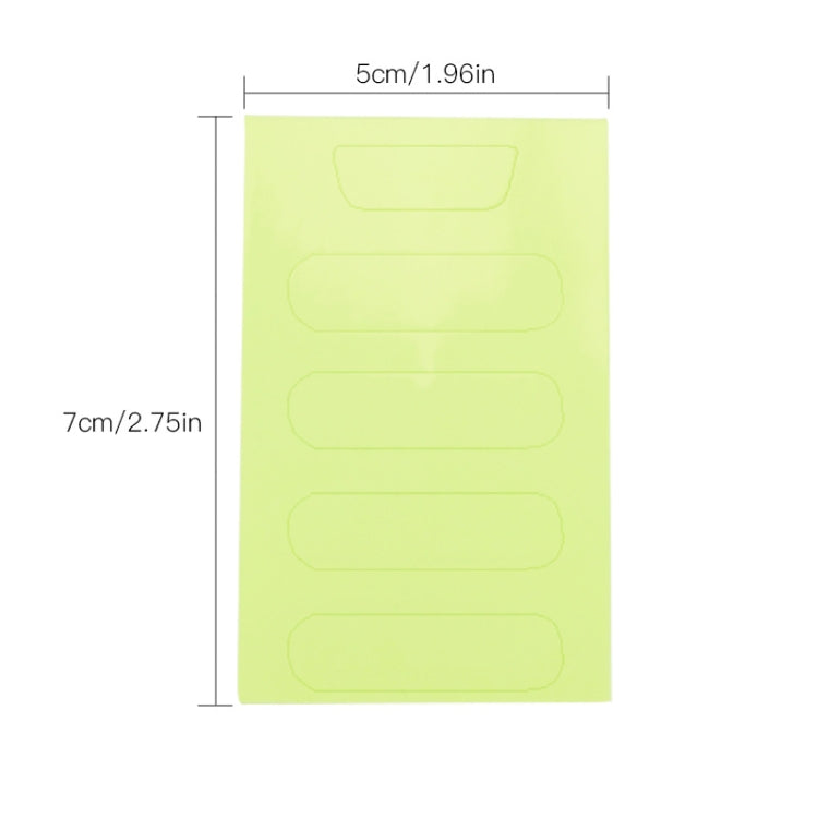 RCSTQ 2 PCS Luminous Sticker Night Flight Sticker for DJI FPV Drone - Protective Film & Stickers by RCSTQ | Online Shopping UK | buy2fix