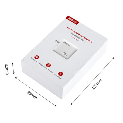 STARTRC GaN 65W Constant Voltage Smart QC 3.0 Fast Charger for DJI Mavic 3(US Plug) - DJI & GoPro Accessories by buy2fix | Online Shopping UK | buy2fix