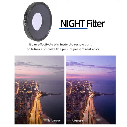 JSR NIGHT Lens Filter For DJI Osmo Action 3 -  by JSR | Online Shopping UK | buy2fix