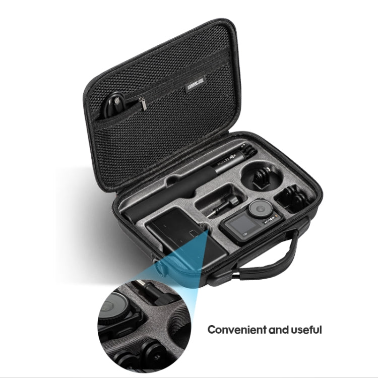 For DJI Osmo Action 3 STARTRC Camera and  Accessories Storage Case Bag(Black) - DJI & GoPro Accessories by STARTRC | Online Shopping UK | buy2fix