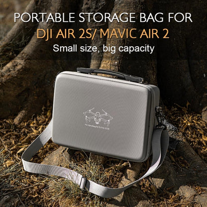 For DJI Air 2 / Air 2S STARTRC Waterproof Shoulder Storage Bag Handbag (Grey) - Backpacks & Bags by STARTRC | Online Shopping UK | buy2fix