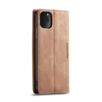 CaseMe-013 Multifunctional Horizontal Flip Leather Case with Card Slot & Holder & Wallet for iPhone 11 Pro Max(Brown) - iPhone 11 Pro Max Cases by CaseMe | Online Shopping UK | buy2fix