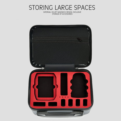 ls-S004 Portable Waterproof Drone Handbag Storage Bag for DJI Mavic Mini 2(Black + Red Liner) - DJI & GoPro Accessories by buy2fix | Online Shopping UK | buy2fix