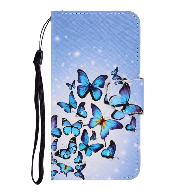 Colored Drawing Horizontal Flip Leather Case with Holder & Card Slot & Wallet For Huawei P Smart 2021 / Y7a(Many Butterflies) - Huawei Cases by idewei | Online Shopping UK | buy2fix