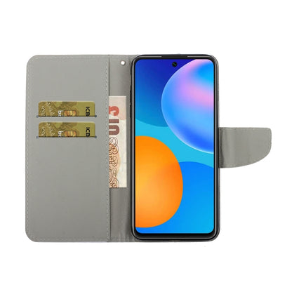 Colored Drawing Horizontal Flip Leather Case with Holder & Card Slot & Wallet For Huawei P Smart 2021 / Y7a(Magnolia) - Huawei Cases by idewei | Online Shopping UK | buy2fix