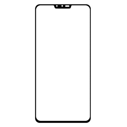 For LG V40 ThinQ 3D Curved Edge Tempered Glass Film(Black) - Mobile Accessories by buy2fix | Online Shopping UK | buy2fix