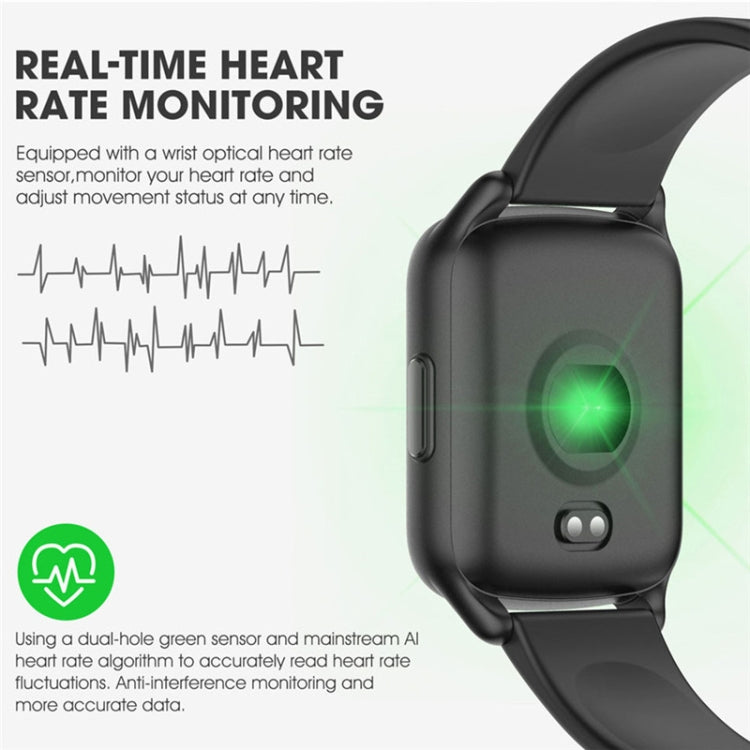 Lokmat KW17 1.3 inch TFT Screen IP68 Waterproof Smart Watch, Support Sleep Monitor / Heart Rate Monitor / Blood Pressure Monitor(Black) - Smart Wear by Lokmat | Online Shopping UK | buy2fix