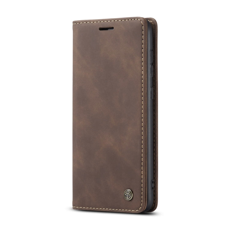 For Samsung Galaxy S21 5G CaseMe 013 Multifunctional Horizontal Flip Leather Case with Holder & Card Slot & Wallet(Coffee) - Galaxy S21 5G Cases by CaseMe | Online Shopping UK | buy2fix