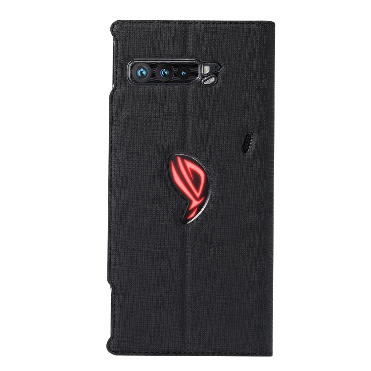 For Asus ROG Phone 3 ZS661KS ViLi DMX Series Shockproof TPU + PU Leather Magnetic Attraction Horizontal Flip Case with Card Slot & Holder(Black) - ASUS Cases by ViLi | Online Shopping UK | buy2fix