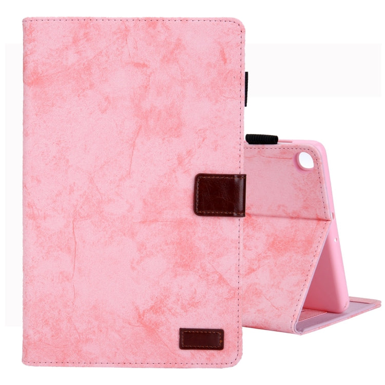 For Galaxy Tab A 8.0 & S Pen (2019) Business Style Horizontal Flip Leather Case, with Holder & Card Slot & Photo Frame & Sleep / Wake-up Function(Pink) - Tab A 8.0 & S Pen (2019) P200/P205 by buy2fix | Online Shopping UK | buy2fix