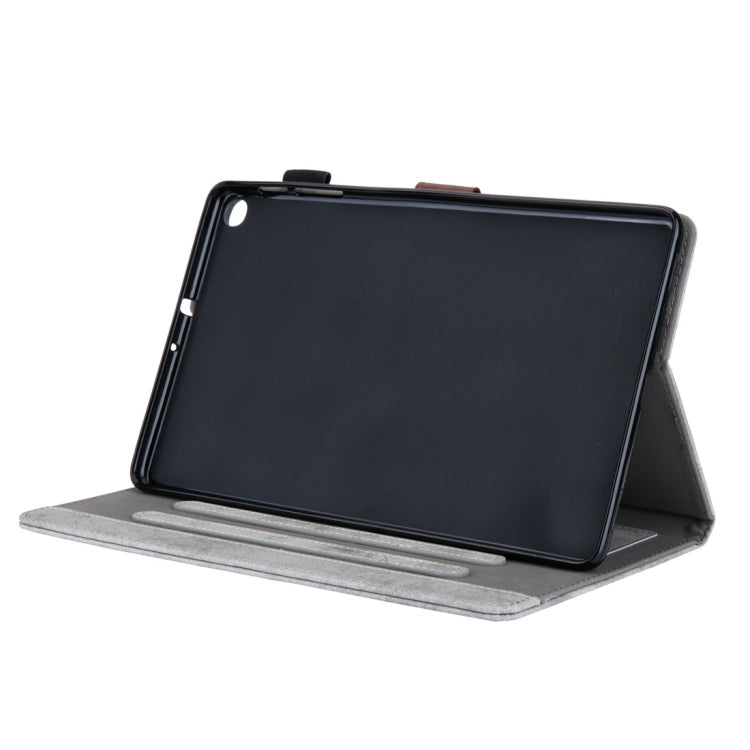 For Galaxy Tab S5e / T720 Business Style Horizontal Flip Leather Case, with Holder & Card Slot & Photo Frame & Sleep / Wake-up Function(Grey) - Tab S5E 10.5 T720 / T725 by buy2fix | Online Shopping UK | buy2fix