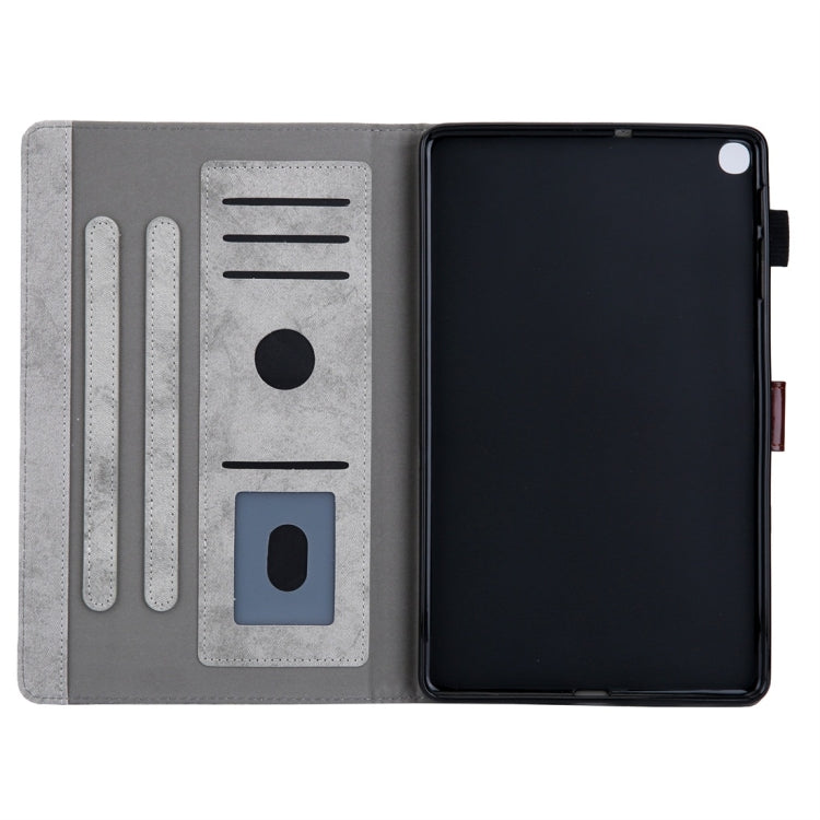 For Galaxy Tab S5e / T720 Business Style Horizontal Flip Leather Case, with Holder & Card Slot & Photo Frame & Sleep / Wake-up Function(Grey) - Tab S5E 10.5 T720 / T725 by buy2fix | Online Shopping UK | buy2fix