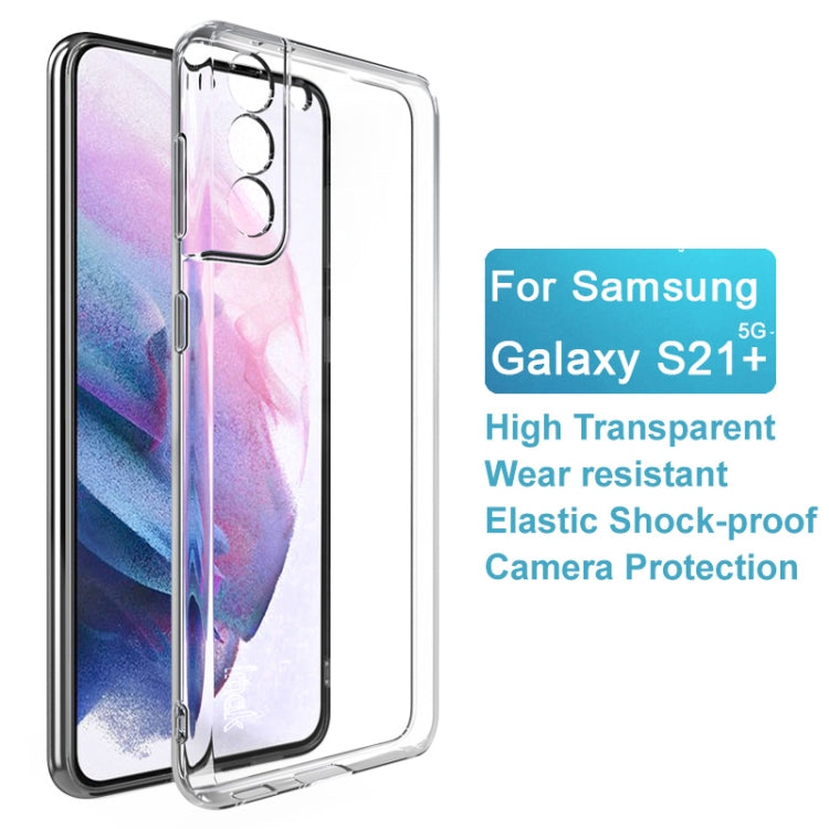 For Samsung Galaxy S21 Plus 5G IMAK UX-5 Series Transparent Shockproof TPU Protective Case - Galaxy S21+ 5G Cases by imak | Online Shopping UK | buy2fix