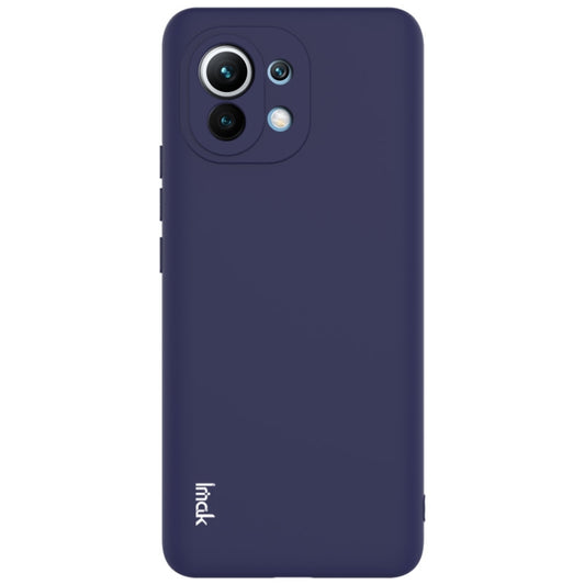 For Xiaomi Mi 11 5G IMAK UC-2 Series Shockproof Full Coverage Soft TPU Case(Blue) - Xiaomi Cases by imak | Online Shopping UK | buy2fix