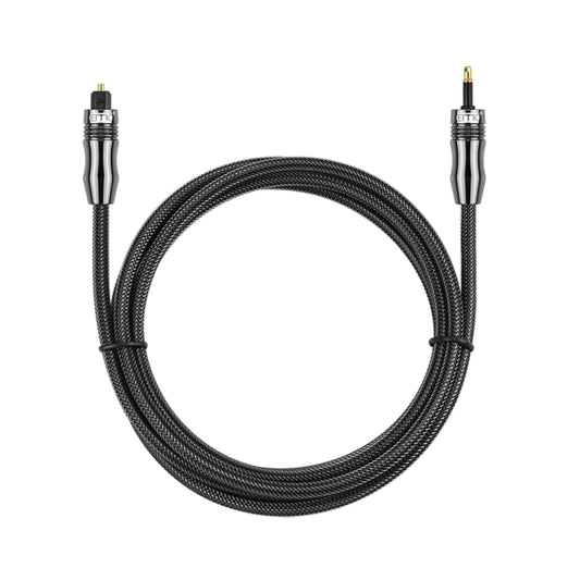 EMK OD6.0mm 3.5mm Digital Sound Toslink to Mini Toslink Digital Optical Audio Cable, Length:5m -  by EMK | Online Shopping UK | buy2fix