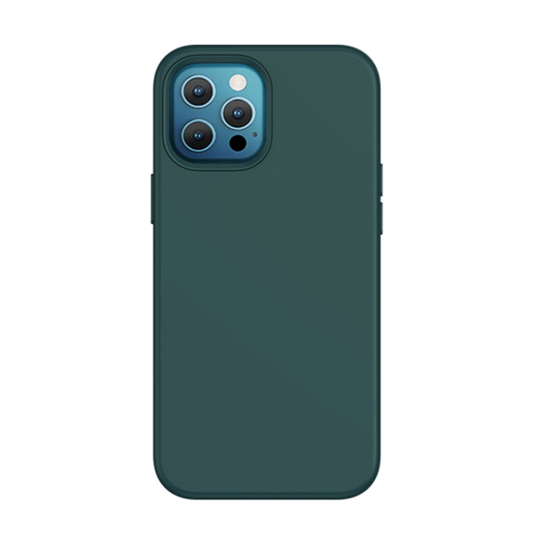 For iPhone 12 Pro Max TOTUDESIGN AA-159 Brilliant Series MagSafe Liquid Silicone Protective Case(Green) - iPhone 12 Pro Max Cases by TOTUDESIGN | Online Shopping UK | buy2fix